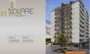 Imagem 3: Apartamentos a venda Novare Residencial , plantas com 128 m² , 03 dormitórios sendo 02 su