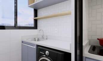 Imagem 7: Lançamento de apartamentos à venda , apartamentos possuem opções de 46.69m² e 66.07m²perfe