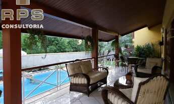 Imagem 6: Casa à venda com 600 m² construído , 05 dormitórios , área gourmet com piscina , casa de h