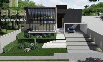 Imagem 6: Casa com 4 quartos sendo 4 suítes 4 vagas no condomínio Equilibrium