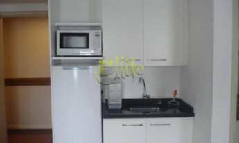 Imagem 4: Flat para locação em Moema, totalmente mobiliado com serviços. Excelente localização proxi