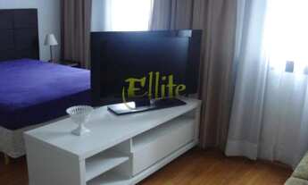 Imagem: Flat para locação em Moema, totalmente