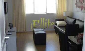 Imagem 3: Flat para locação no Itaim, totalmente mobiliado com serviços, próximo da Av Brigadeiro Fa