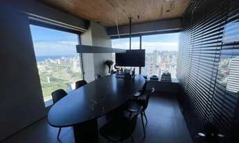 Imagem 2: Sala porteira fechada 78m A Melhor ITC Costa Azul Andar altíssimo com vista mar