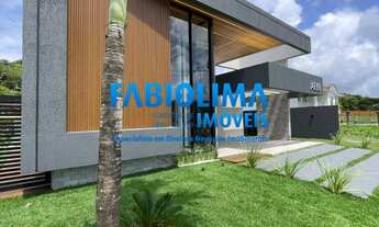 Imagem: Casa térrea no Alphaville Litoral Norte