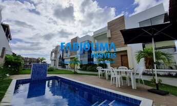 Imagem: Casa com 4/4, condomínio fechado, Lauro