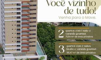 Imagem 2: 3 dormitórios, 2 suíte, 2 vagas na garagem, 96M² de Área Construída