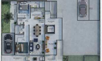 Imagem 5: Cobertura Duplex alto padrão localizada a 120 metros da Praia de Canto Grande em Bombinhas