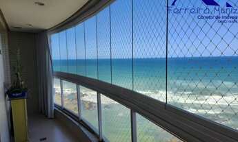 Imagem 5: Quarta e sala na Pituba com Varanda Vista Mar