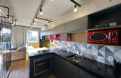 Imagem 2: APARTAMENTO ESTILO FLAT MOBILIADO PARA LOCAÇÃO NO CONDOMÍNIO LÍNEA - JUNDIAÍ/SP