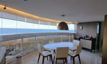 Imagem: Apartamento 3/4 decorado, frente mar, em