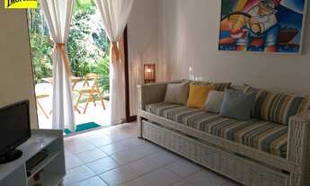 Imagem: Quarto e Sala térreo na Praia do Forte