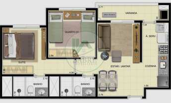 Imagem 4: Apartamento a venda no bairro Ponta Negra Manaus