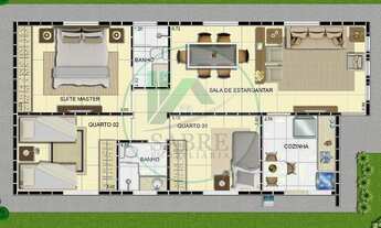 Imagem 7: Casa 3 quartos a venda no bairro Ponta Negra Manaus