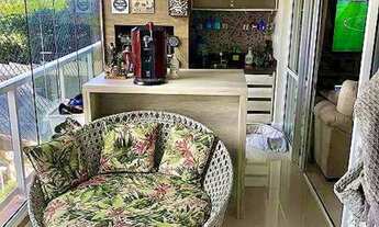 Imagem: Lindo apartamento decorado com três quartos