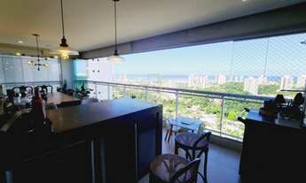 Imagem 4: Apartamento alto luxo três suítes varanda gourmet com vista mar a venda em Patamares