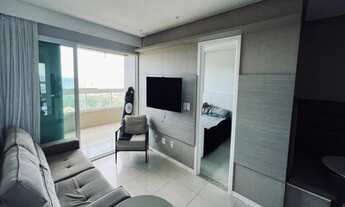 Imagem 6: Apartamento alto padrão quarto e sala com varanda gourmet vista mar a venda na Colina A em