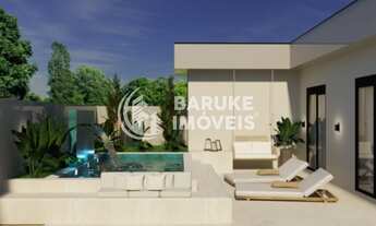 Imagem 5: Casa Térrea com pé direito duplo, 3 Suítes, área gourmet e piscina no Residencial Evidênci