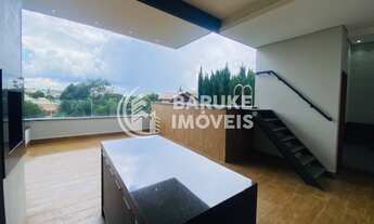 Imagem 6: Sobrado Moderno com 03 Suítes, Espaço Gourmet, Elevador e Piscina borda infinita no Condom