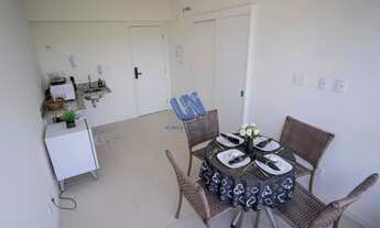 Imagem 2: Oportunidade Apartamento no Blue Barra Quarto e sala com 27m2