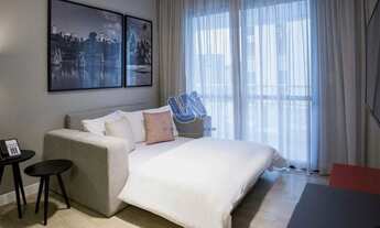 Imagem 6: Apartamento Mobiliado e Decorado quarto e sala com 62m2 no Caminho das Árvores