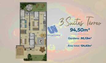 Imagem 7: Village Perla Laguna Itacimirim com 3 Suites térreo 94,50 + garden de 30,13m2 m2 em Itacim