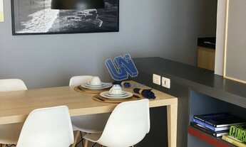 Imagem 3: Apartamento Decorado quarto e sala no Caminho das Árvores 45m2