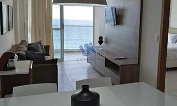 Imagem 7: Apartamento nascente quarto e sala mobiliado na Barra 59m2