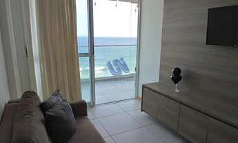 Imagem 2: Apartamento nascente quarto e sala mobiliado na Barra 59m2