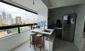 Imagem: Apartamento quarto e sala com vista mar