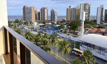 Imagem 4: Apartamento Quarto e Sala Nascente com Varanda mobiliado 34m2 em Armação