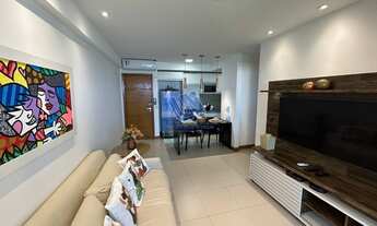 Imagem 2: Apartamento mobiliado quarto e sala com visa mar no Pituba Privilege com 55m2