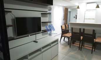 Imagem 1: Apartamento mobiliado para alugar na Pituba com 2 Suítes 78m2