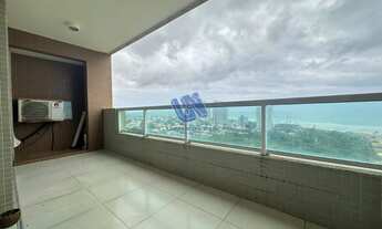 Imagem 2: Apartamento em Patamares Nascente Quarto e Sala com vista mar 54m2