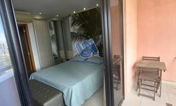 Imagem 2: Apartamento Quarto e Sala mobiliado e decorado 47m2 para venda no Caminho das Árvores