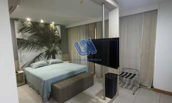 Imagem 6: Apartamento Quarto e Sala mobiliado e decorado 47m2 para venda no Caminho das Árvores