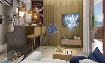 Imagem: Graça Prime Residence quarto e sala com