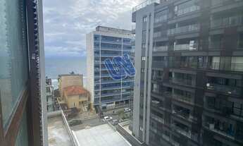 Imagem: Apartamento quarto e sala com vista mar