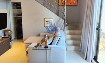 Imagem 2: Apartamento Loft duplex decorado 1 Quarto Suíte 91.48m2 para venda no Boulevard Side Resid