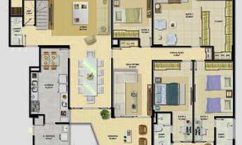 Imagem 6: COBERTURA DUPLEX 4 SUÍTES COM PISCINA PRIVATIVA NO LA VISTA DEBRUÇADO SOBRE O MAR DO RIO V