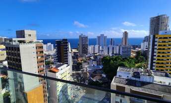 Imagem 2: APTO STÚDIO NA BARRA NO ZN BARRA, MOBILIADO, ANDAR INTERMEDIARIO, VISTA PARCIAL DO MAR, ID