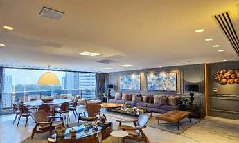 Imagem 3: APARTAMENTO NO MANSÃO BAHIANO DE TÊNIS COM 4 SUÍTES PORTEIRA FECHADA COM PROJETO FLAVIO MO