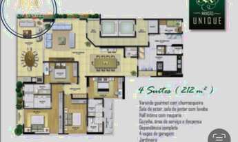 Imagem 2: APTO 4 SUÍTES NA MANSÃO UNIQUE NO CAMINHO DAS ÁRVORES, ALTO PADRÃO OPORTUNIDADE!