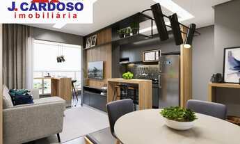 Imagem 2: Apartamento no Residencial Domus em Santa Rosalia, 2 dormitórios sendo 1 suíte com sacada