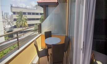 Imagem 2: 1 Quarto - 88 m² - Varanda - Vista Mar - Mobiliado - 1 Vaga de Garagem