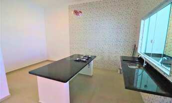 Imagem 5: Casa com 3 quartos e área de lazer com piscina em Peruíbe, construção nova e moderna