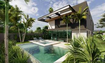 Imagem 5: Casa de Luxo em Condomínio: 4 Quartos, 4 Suítes, 3 Salas, 7 Banheiros, 6 Vagas na Cidade d