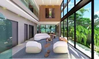 Imagem 3: Casa de Luxo em Condomínio: 4 Quartos, 4 Suítes, 3 Salas, 7 Banheiros, 6 Vagas na Cidade d