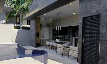 Imagem 4: Linda Casa Terrea em construção no Cond Quinta dos Ventos, Excelente Localização na Zona S