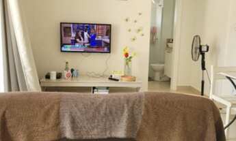 Imagem: 1 dormitório, 1 banheiros, 1 vaga na garagem